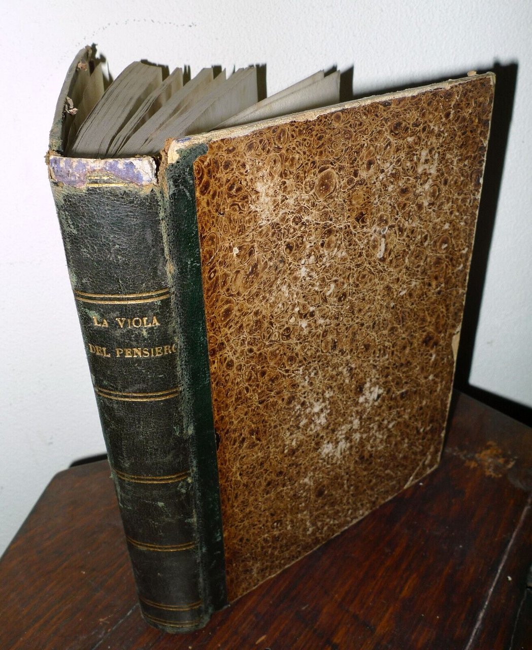 LA VIOLA DEL PENSIERO.DONO AL GENTIL SESSO,1846 Ripamonti Carpano[STRENNA