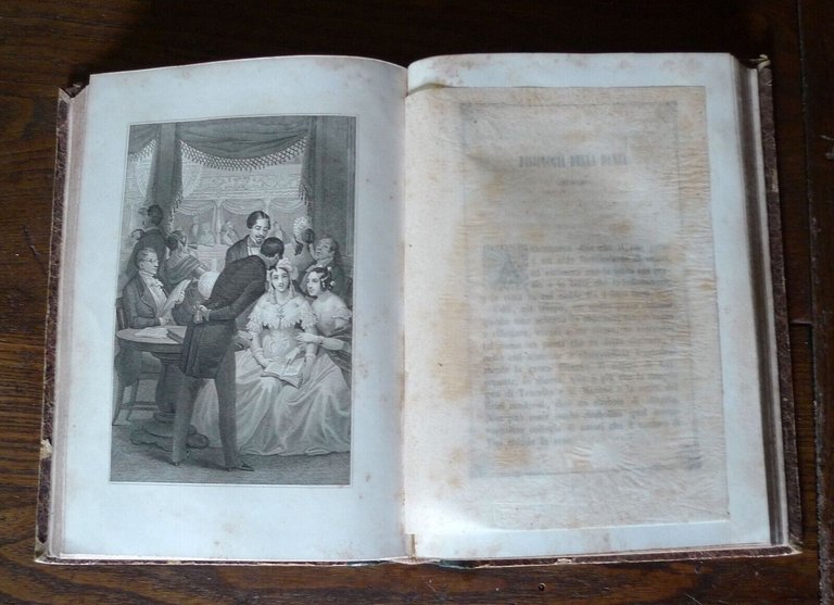 LA VIOLA DEL PENSIERO.DONO AL GENTIL SESSO,1846 Ripamonti Carpano[STRENNA