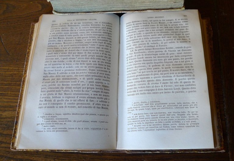 LA VITA DI BENVENUTO CELLINI SCRITTA DA LUI MEDESIMO,1866 Le …