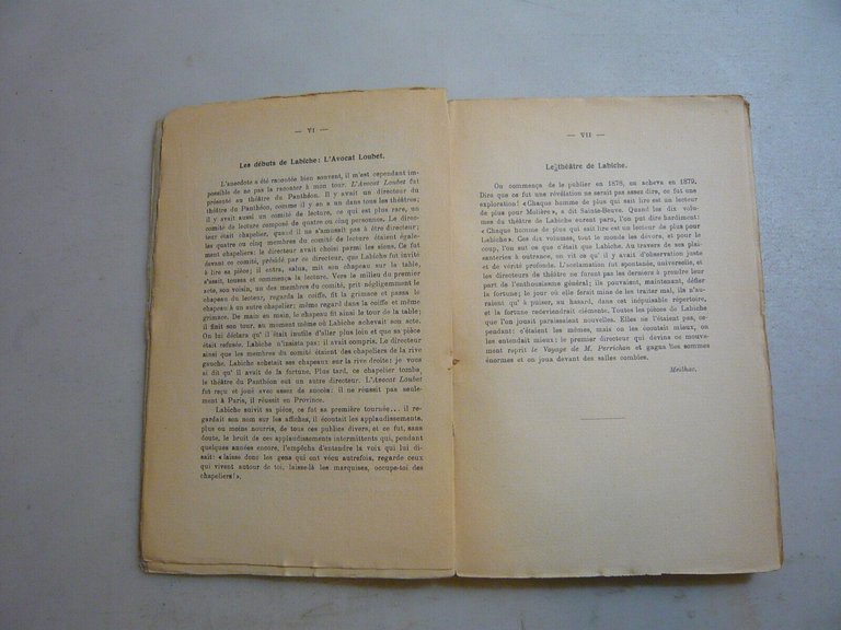 Labiche,LA POUDRE AUX YEUX...,Milano-Genova-Roma-Napoli,1930[francese
