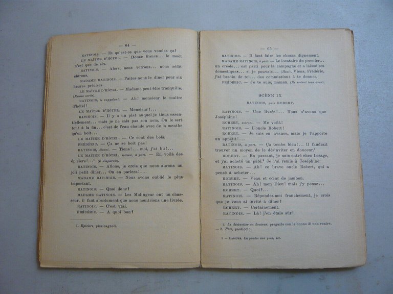 Labiche,LA POUDRE AUX YEUX...,Milano-Genova-Roma-Napoli,1930[francese