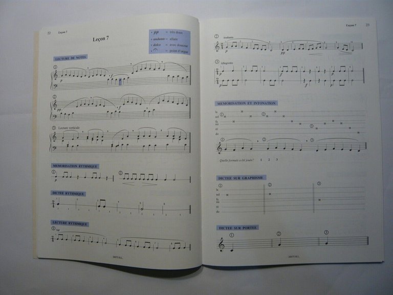 Labrousse,COURS DE FORMATION MUSICALE,voll. 1,2,3 ,1993[musica,manuale