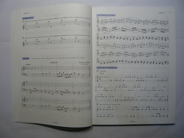Labrousse,COURS DE FORMATION MUSICALE,voll. 1,2,3 ,1993[musica,manuale