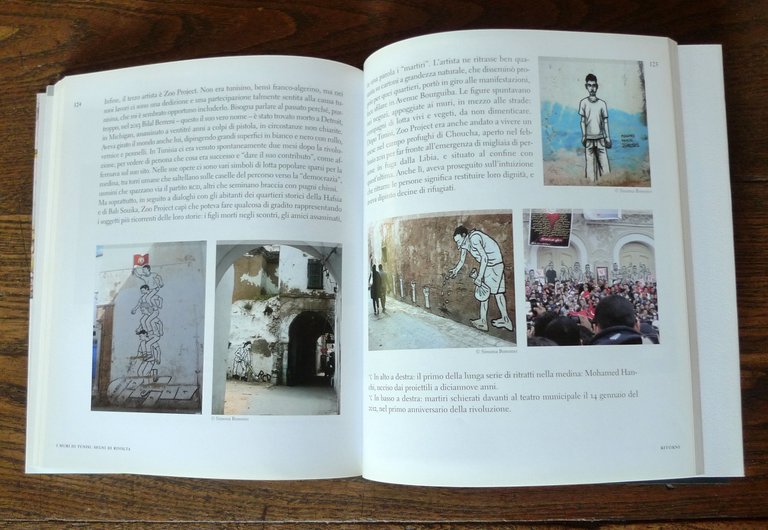 Lacquaniti,I MURI DI TUNISI.SEGNI DI RIVOLTA,2015 Exorma[Tunisia,STREET ART