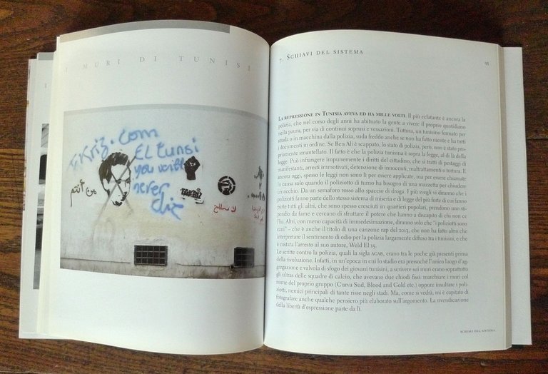 Lacquaniti,I MURI DI TUNISI.SEGNI DI RIVOLTA,2015 Exorma[Tunisia,STREET ART