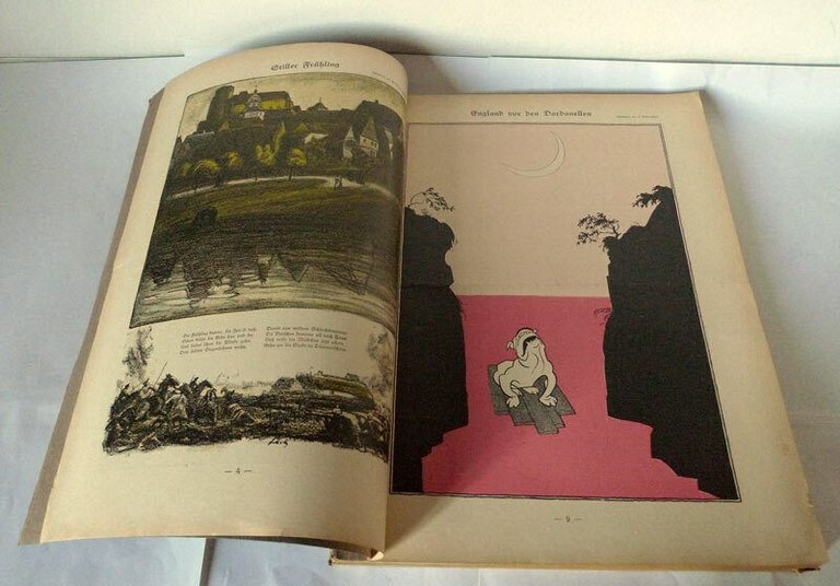 Langen/Heine,SIMPLICISSIMUS.1915,20 Jahrgang[settimanale satira,illustrazione