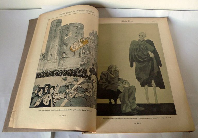 Langen/Heine,SIMPLICISSIMUS.1915,20 Jahrgang[settimanale satira,illustrazione