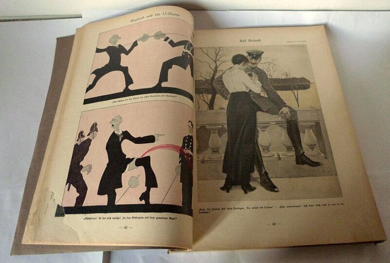 Langen/Heine,SIMPLICISSIMUS.1915,20 Jahrgang[settimanale satira,illustrazione