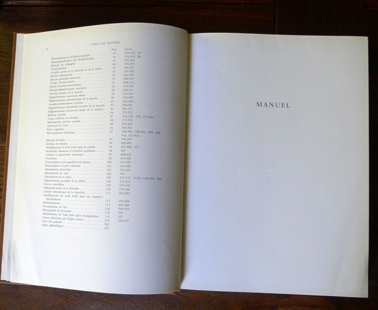 Larsen,MANUEL ET ATLAS DU FOND D'OEIL NORMAL ET PATHOLOGIQUE,1971[OFTALMOLOGIA