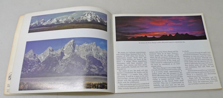 Larson,TETON IMAGES.A Photographic Journey,1988 Earthwalk[fotografia,Wyoming