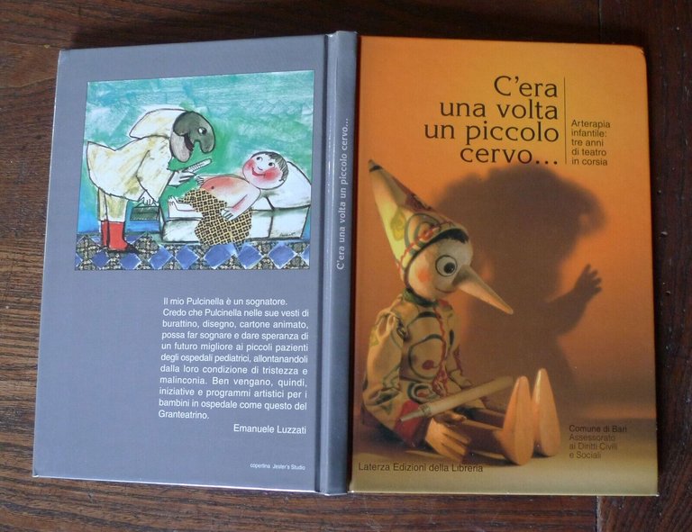 Laterza,ARTERAPIA INFANTILE:TRE ANNI DI TEATRO IN CORSIA,1998[pediatria,arte