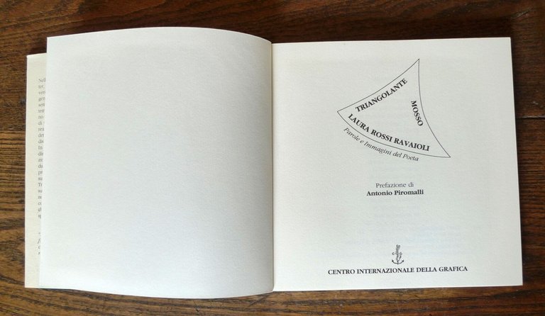 Laura Rossi Ravaioli,TRIANGOLANTE MOSSO,1993 Centro Int.della Grafica di Venezia