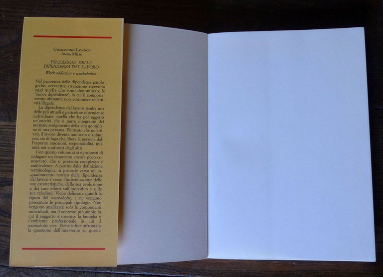 Lavanco/Milio,PSICOLOGIA DELLA DIPENDENZA DAL LAVORO,2006 Astrolabio[workaholics | Immagine Gallery 2