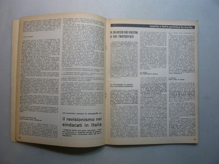 LAVORO POLITICO N.8/9, giugno-luglio 1968 Centro di Informazione, Verona