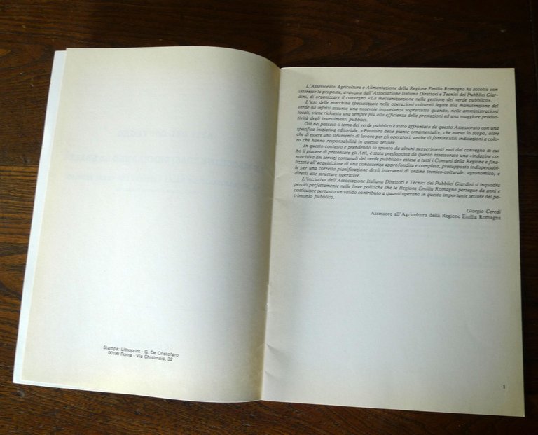 LE MACCHINE TRASFORMERANNO LA REALTÀ.Atti convegno,Bologna 1985[VERDE PUBBLICO