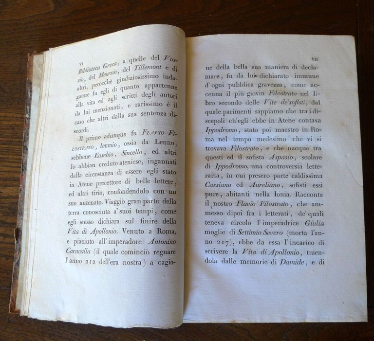 LE OPERE DEI DUE FILOSTRATI VOLGARIZZATE DA V.LANCETTI,1828[STORIA,FILOSOFIA