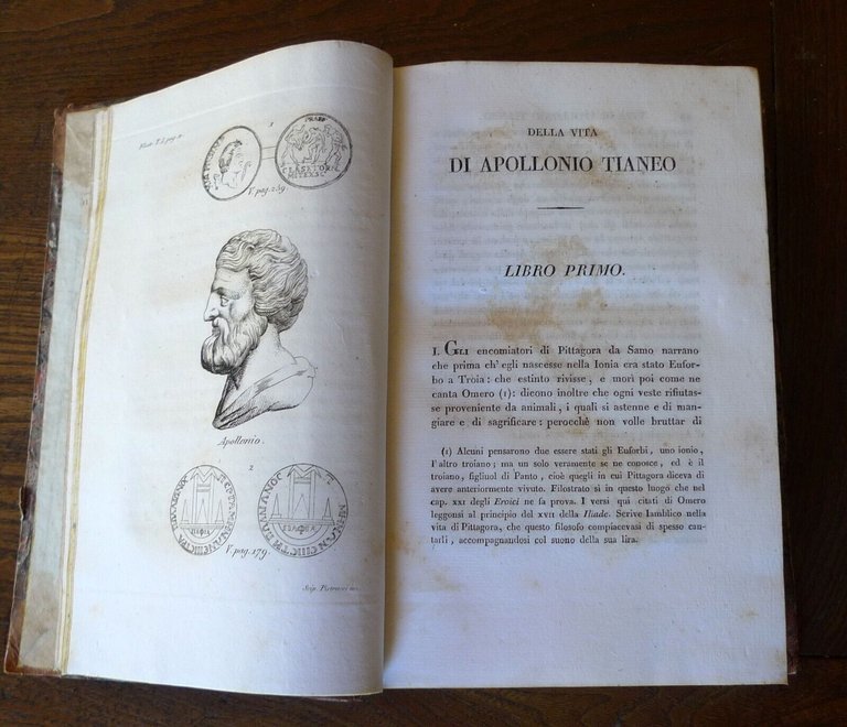 LE OPERE DEI DUE FILOSTRATI VOLGARIZZATE DA V.LANCETTI,1828[STORIA,FILOSOFIA