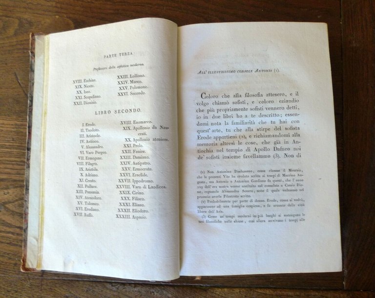 LE OPERE DEI DUE FILOSTRATI VOLGARIZZATE DA V.LANCETTI,1828[STORIA,FILOSOFIA