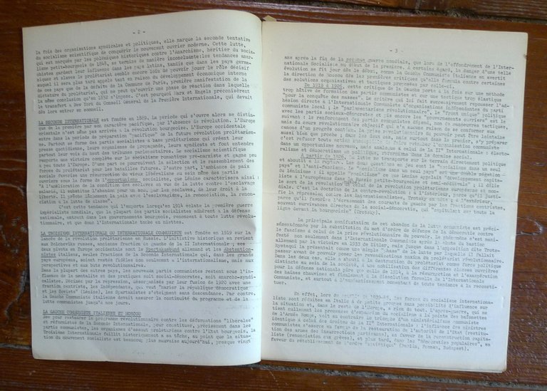 LE PROLETAIRE 1/2 Jui/Sep 1963.Bulletin PARTI COMMUNISTE INTERNATIONALISTE[PCInt | Immagine Gallery 2