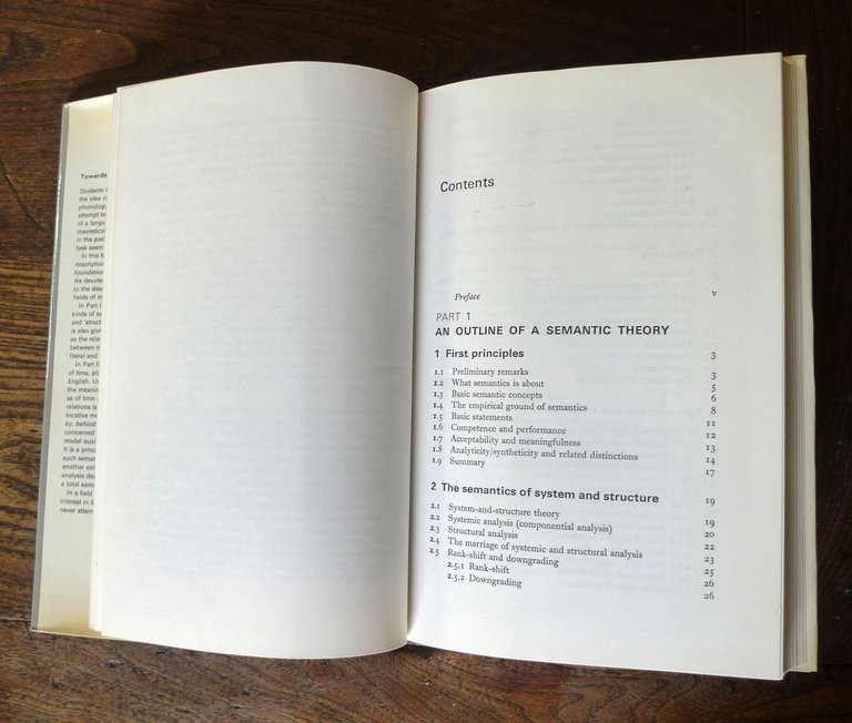 Leech,TOWARDS A SEMANTIC DESCRIPTION OF ENGLISH,1971 Longman[linguistica | Immagine Gallery 5