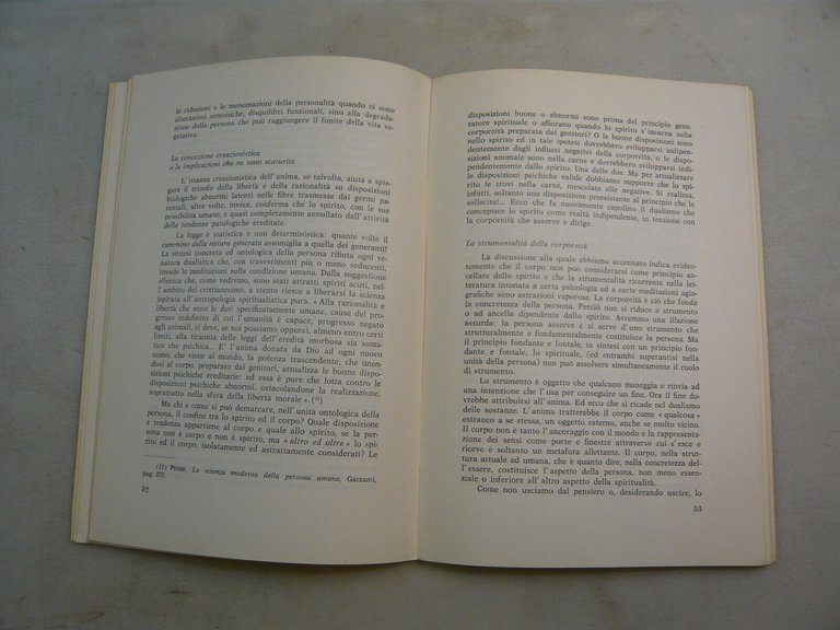 Lemme,LINEAMENTI D'UNA FILOSOFIA CONCRETA DELLA PERSONA E DELL'AMORE,(AQ),1971