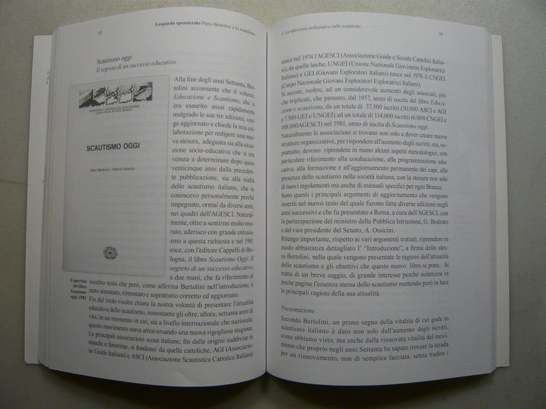 LEOPARDO SPENSIERATO.Piero Bertolini e lo scoutismo,Fiordaliso 2011