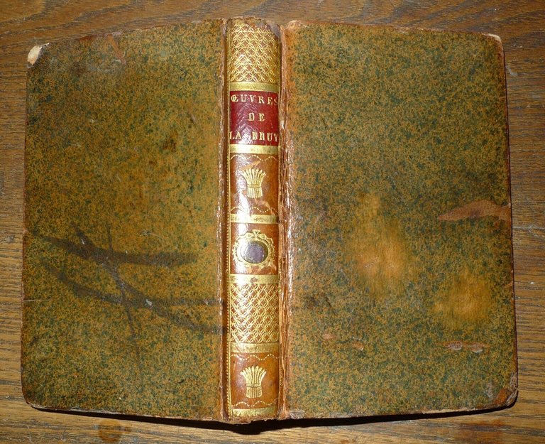 LES CARACTERES DE THEOPHRASTE,TRADUITS PAR LA BRUYERE,1810[TEOFRASTO,CARATTERI