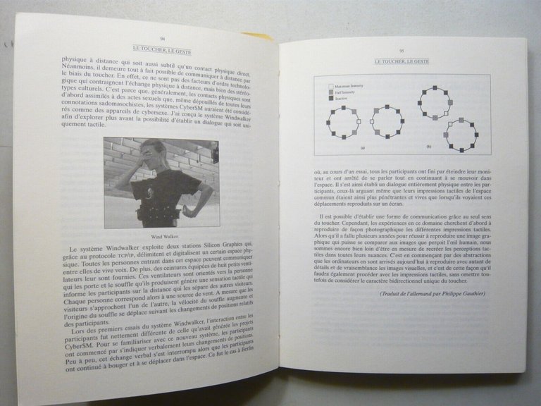 LES CINQ SENS DE LA CREATION. Art, tecnologie, sensorialité,1996[Mario Borillo
