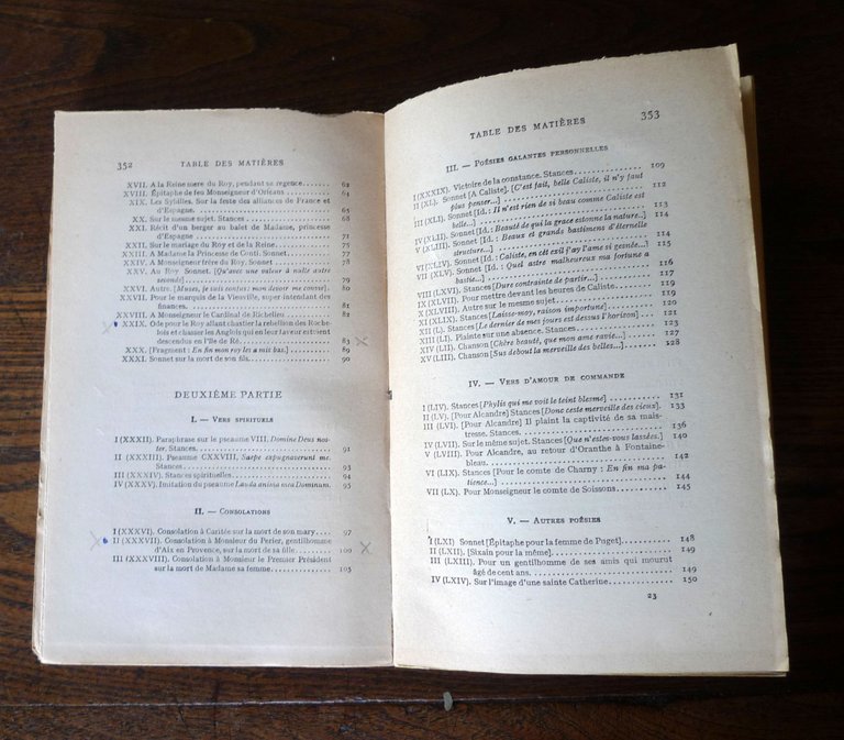 LES POÉSIES DE MALHERBE,1926 Garnier[poesia,Philippe Martinon,Maurice Allem