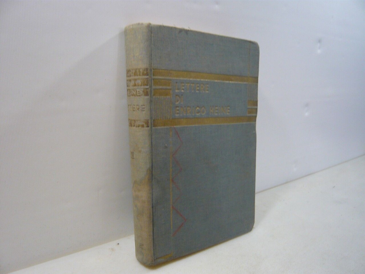 LETTERE DI ENRICO HEINE vol.2,Fratelli Treves 1933[Vittorio Trettenero