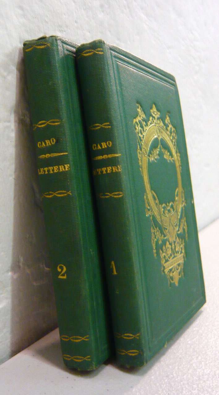 LETTERE SCELTE DI ANNIBAL CARO.2 VOLL.,1876 Tipografia e Libreria Salesiana
