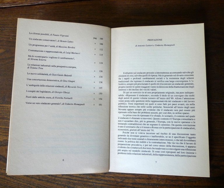 Lettieri/Romagnoli,EUROPA E SINDACATO.Politica dei redditi e contrattazione,1991 | Immagine Gallery 5