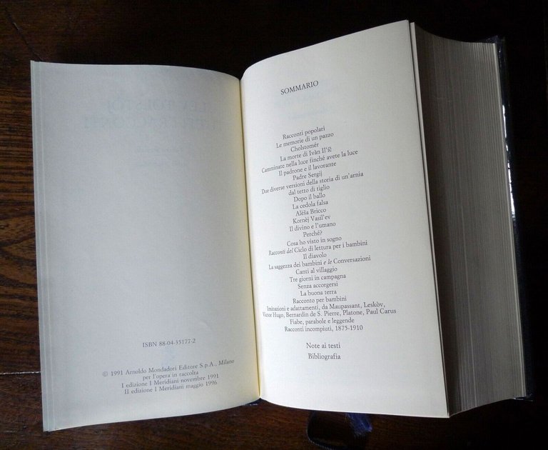 Lev Tolstoj,TUTTI I RACCONTI VOL.II,1996 MERIDIANI MONDADORI[narrativa russa