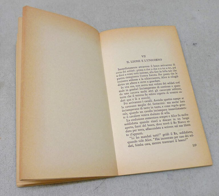 Lewis Carroll,ALICE NELLO SPECCHIO,1968 Bompiani