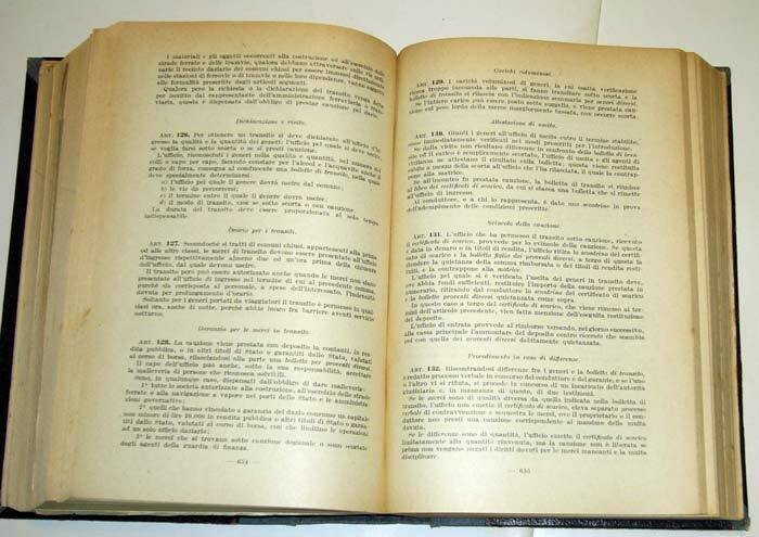 LEX.LEGISLAZIONE ITALIANA,UTET Torino 1924[storia,diritto,leggi