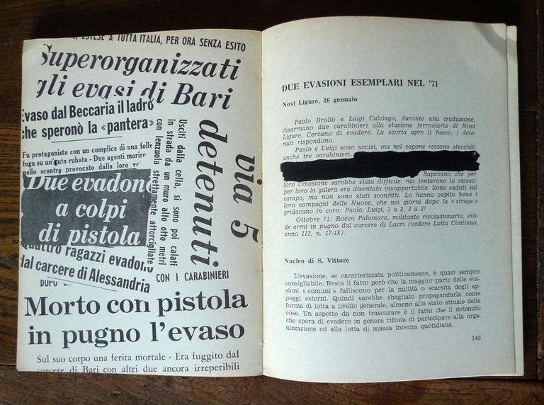 LIBERARE TUTTI I DANNATI DELLA TERRA,1972 LOTTA CONTINUA[carcere,contestazione | Immagine Gallery 4