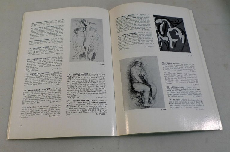 LIBRERIA ANTIQUARIA PRANDI LOTTO Cataloghi 1984[EDIZIONI LUSSO,LIBRI ILLUSTRATI