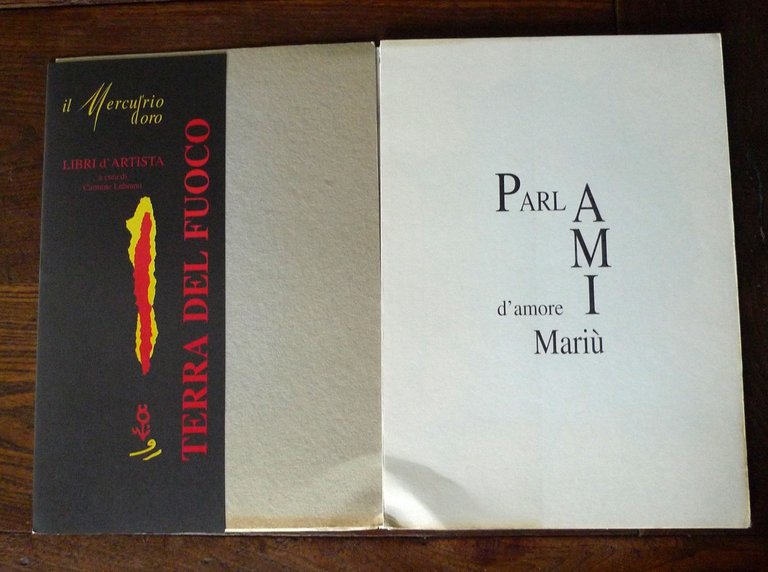 LIBRO D'ARTISTA-POZZOLANA[poesia visiva,Carmine Lubrano,Sanguineti,Diacono | Immagine Gallery 2