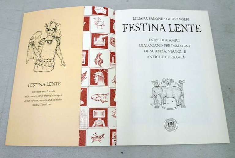 Liliana Salone/Guido Volpi,FESTINA LENTE,2013 Modo Infoshop[illustrazione