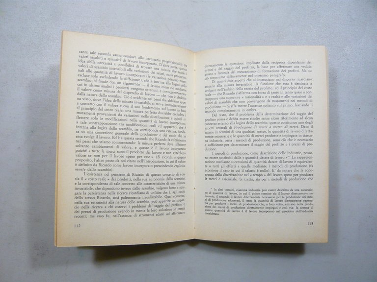 Lippi MARX,Il valore come costo sociale reale,Etas 1976