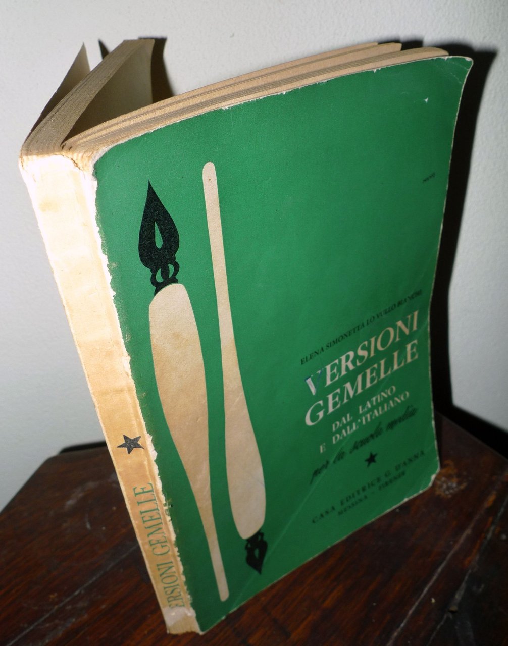 Lo Vullo Bianchi,VERSIONI GEMELLE DAL LATINO E DALL'ITALIANO I,1959[SCUOLA | Immagine principale