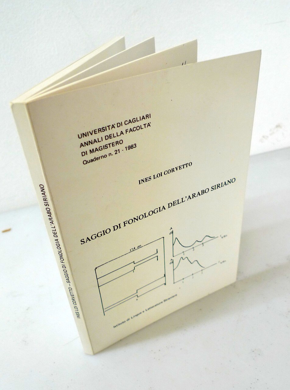 Loi Corvetto,SAGGIO DI FONOLOGIA DELL'ARABO SIRIANO,1983[linguistica