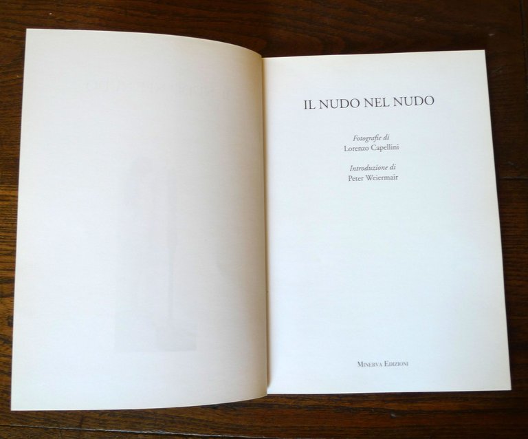 Lorenzo Capellini,IL NUDO NEL NUDO,2005 Minerva[fotografia,catalogo mostra