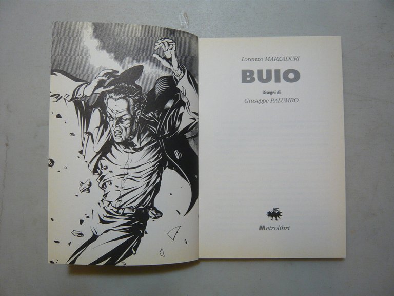 Lorenzo Marzaduri,BUIO,Metrolibri/Granata Press, Bologna, 1992[Giuseppe Palumbo