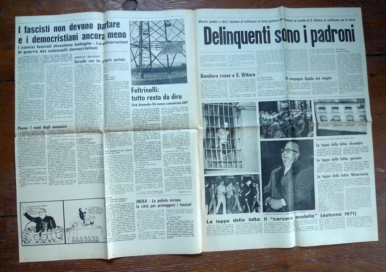LOTTA CONTINUA Giornale Quotidiano Anno I-N.1 Martedì 11 Aprile 1972[comunismo