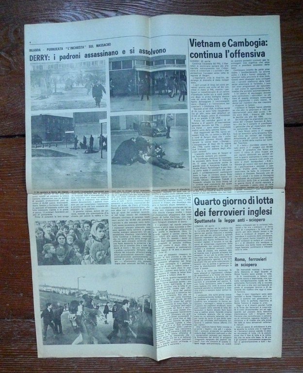 LOTTA CONTINUA Giornale Quotidiano Anno I-N.10 Venerdì 21 Aprile 1972[comunismo