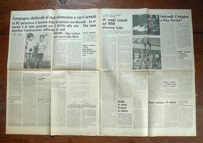 LOTTA CONTINUA Giornale Quotidiano Anno I-N.10 Venerdì 21 Aprile 1972[comunismo