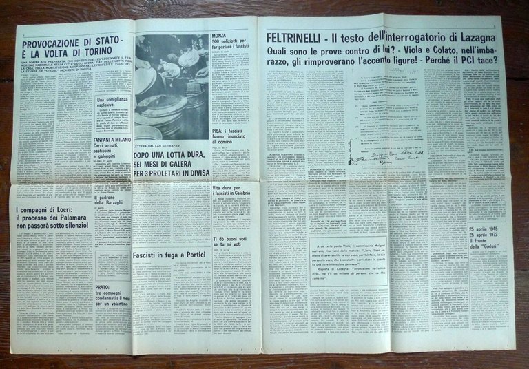 LOTTA CONTINUA Giornale Quotidiano Anno I-N.11 Sabato 22 Aprile 1972[comunismo