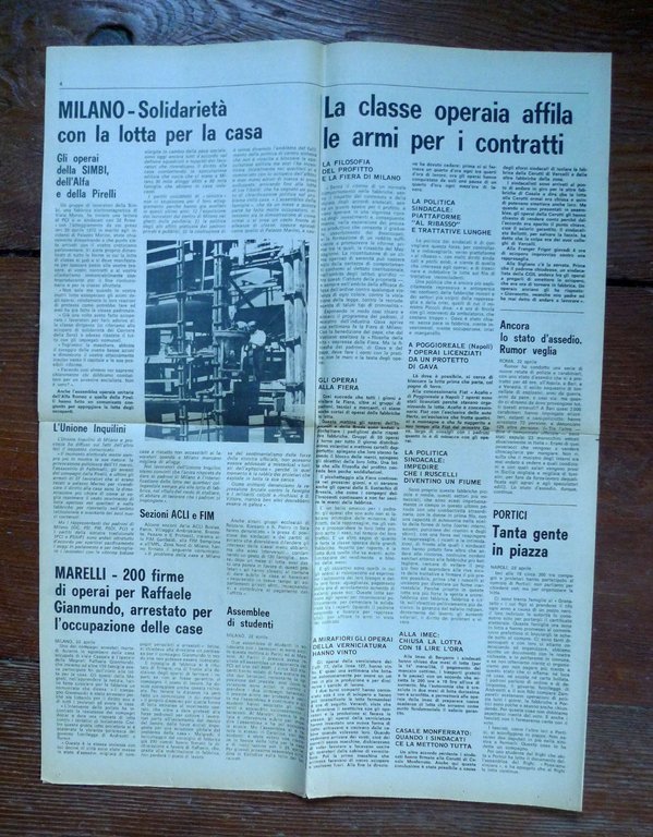 LOTTA CONTINUA Giornale Quotidiano Anno I-N.12 Domenica 23 Aprile 1972[comunismo
