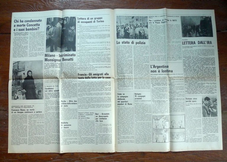 LOTTA CONTINUA Giornale Quotidiano Anno I-N.3 Giovedì 13 Aprile 1972[comunismo